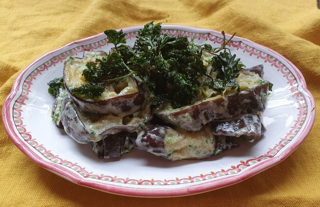 Aubergine sauce tahin