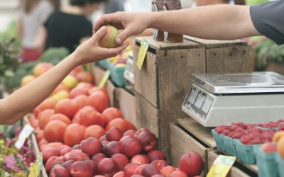 Le marché, une fois par semaine