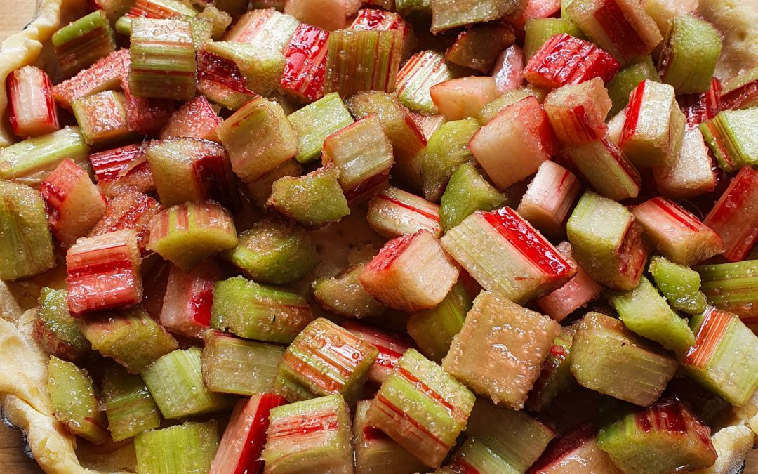 Tarte à la rhubarbe