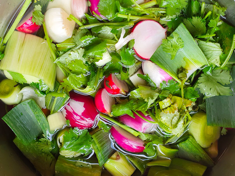 Bouillon de légumes