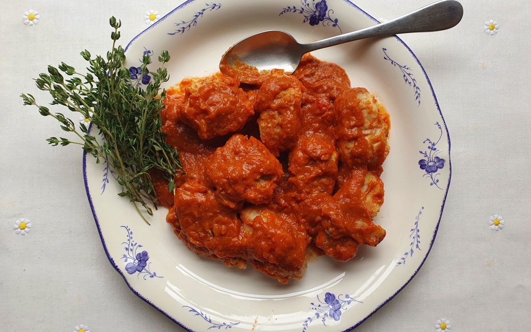 Lotte en sauce tomate et safran